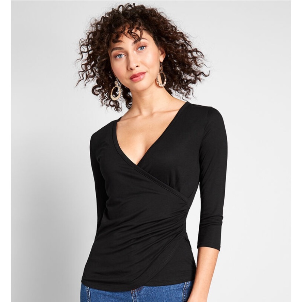 ModCloth Back For More Surplice too